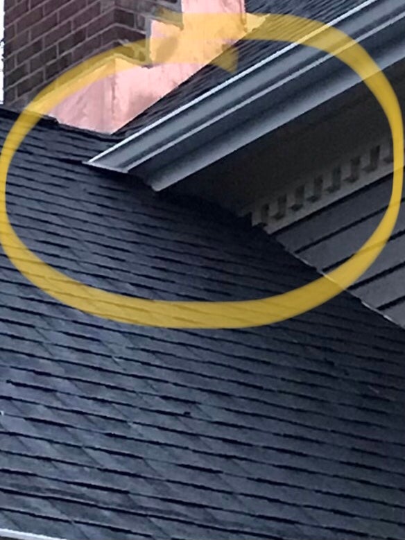 ¿Debería haber una brecha entre el techo y la fascia?
